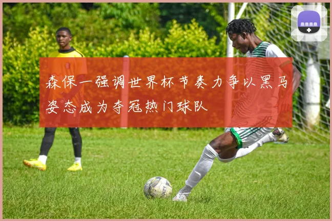 森保一强调世界杯节奏力争以黑马姿态成为夺冠热门球队